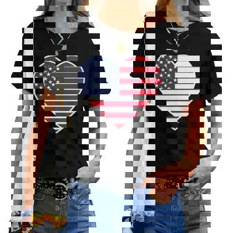 De Regalo Patriótica Con Bandera Americana Para Hombres Y Es Manga Larga Camiseta de mujer - Regaloses