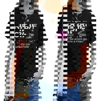 Dirt Bike Motocross Ragazza Definizione Maglietta da donna - Novitaregali