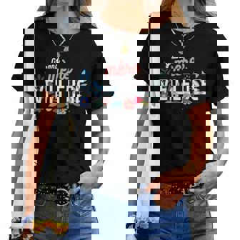 Donna Grande Mamma Luce Notturna Per Festa Della Mamma Motivo Floreale Con Collo A Maglietta da donna - Novitaregali