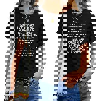 I Don't Like Making Plans Saying Sarcastic Women T-shirt - Thegiftio