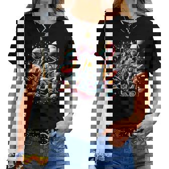 Drôlepace Hommes Et S Astronaute Chariot Élévateur Opérateur T-shirt femme - Cadeauxyz