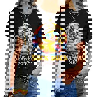 Duck Duck Cruise Family Cruising Matching Group Women T-shirt - Thegiftio