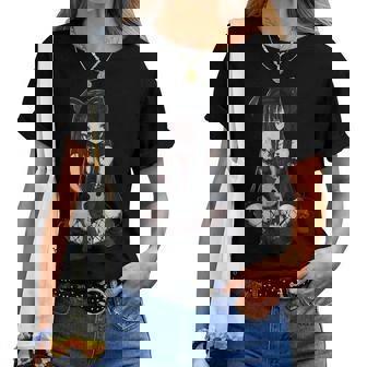 E-Girl Cute Anime Girl Goth Bunny Grunge Gothic Outfit Women T-shirt - Thegiftio