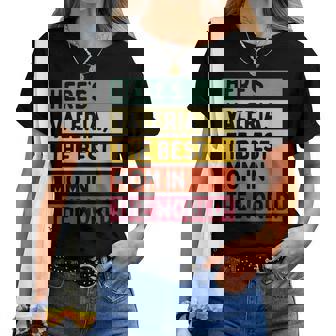 Eccoaleria La Migliore Mamma Del Mondo Festa Della Mamma Retro Maglietta da donna - Novitaregali