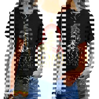 El Ejército Romanoe Une A Las Legiones Historia Romana Camiseta de mujer - Regaloses