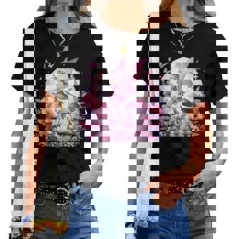 Enchanted Forest Fantasy Fairy Mystical Butterfly & Floral Women T-shirt | Mazezy