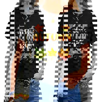 Equinoccio De Otoño Hojas De Otoñool De Octubre Para Hombres Es Niños Camiseta de mujer - Regaloses