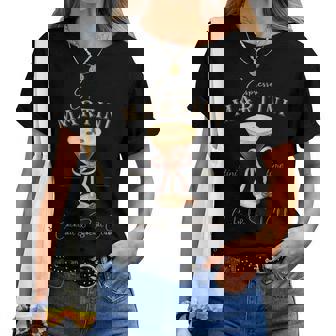 Espresso Martini Social Club Drinking Cocktai Women T-shirt | Mazezy