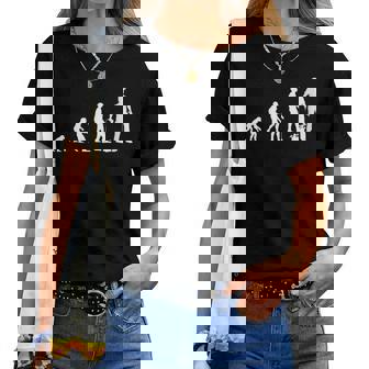 Evolution Bricolage Humour Bricoleur Homme Drole T-shirt femme - Cadeauxyz