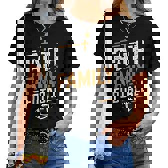 Family Football Christian For Men Women T-shirt | Mazezy