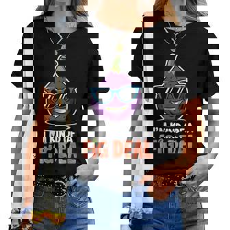 Fig Pun I'm Kind Of A Fig Deal Love Figs Figs Plant Women T-shirt | Mazezy