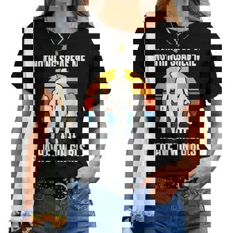 Filles Jumelles Rien Ne Me Fait Peur J'ai Des Filles T-shirt femme - Cadeauxyz