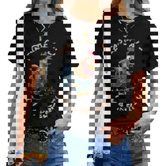 First Of All I'm A Delight Sarcastic Rooster Women T-shirt | Mazezy