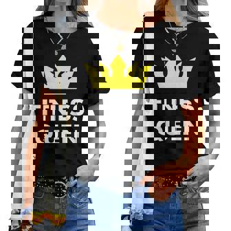 Fitness Regina Allenamento Palestratile Diita Regalo Per Le Donne Maglietta da donna - Novitaregali