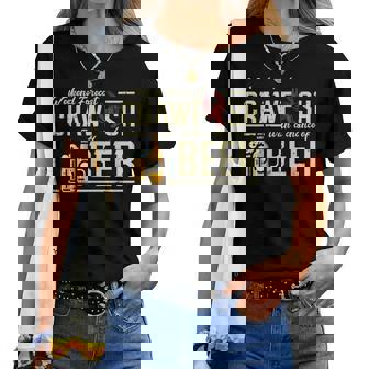 Weekend Forecast Crawfish Beer Crayfish Dad Women Women T-shirt - Thegiftio