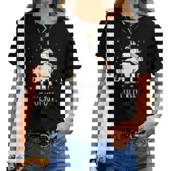 Fuck Off Licorne T-shirt femme - Cadeauxyz