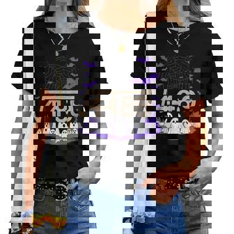 67 Meme Math Teacher 6 7 Halloween Square Root 4489 Women T-shirt | Mazezy