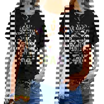 Inclusion Isn't Scary Halloween Sarcastic Disability Women T-shirt | Mazezy