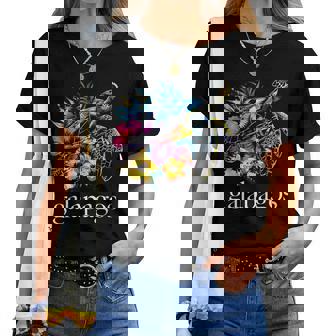 Galapagos Islands Sea Turtle Ecuador Scuba Diving Souvenir Women T-shirt - Thegiftio