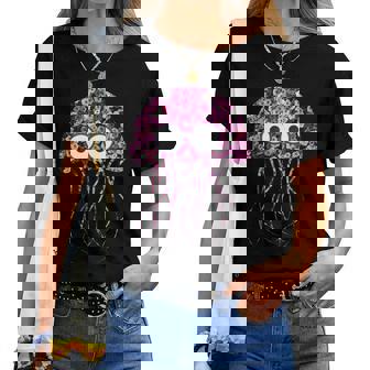 Gelées De La Mer Fleurs Méduse S Filles Cadeau T-shirt femme - Cadeauxyz