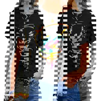 Ginnasta Con Banda Ragazze Bambini Ginnastica Ritmica Maglietta da donna - Novitaregali