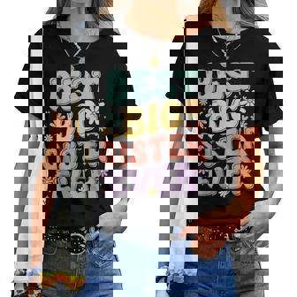 Girls Baby Announcements Cute Big Sister Women T-shirt - Thegiftio