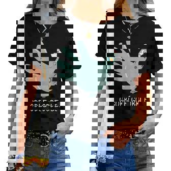 Gobble Gobble Turkey Glove Nurse Thanksgiving Women T-shirt | Mazezy