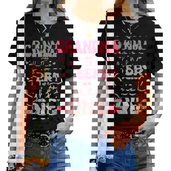 Grandma Of The Berry First Birthday Of Girl Strawberry Women T-shirt - Thegiftio