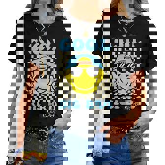 Groovy Cool Big Bro Club Retro Big Brother Family Matching Women T-shirt - Thegiftio