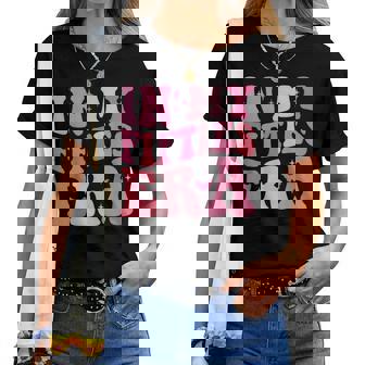 Groovy In My Fifties Era Fiftieth Retro 50Th Birthday Women T-shirt - Thegiftio