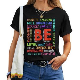 Growth Mindset Teacher Positive Message Inspirational Quote Women T-shirt | Mazezy