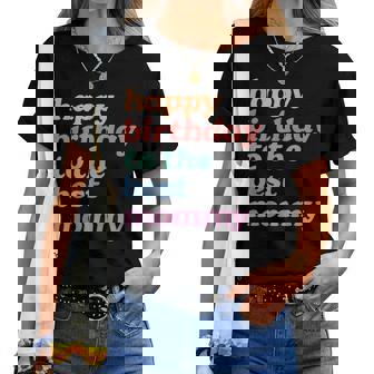 Happy Birthday To The Best Mommy Happy Birthday Mom Women T-shirt - Thegiftio