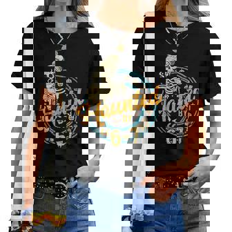 Haunted By 6-7 Teacher 67 Halloween Skeleton Six Seven Women T-shirt | Mazezy