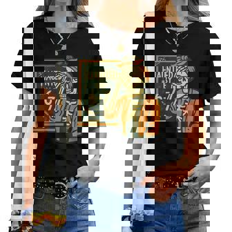 Haunted By 6-7 Teacher 67 Halloween Skeleton Six Seven Women T-shirt | Mazezy