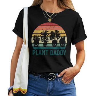 Hombre Retro Plant Daddy Regalo Para Jardinero Planthólico Camiseta de mujer - Regaloses