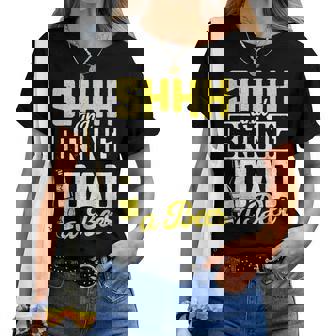 Hombrehhh & Bring Dad A Beer Beinking Lover Divertido Día Del Padre Camiseta de mujer - Regaloses