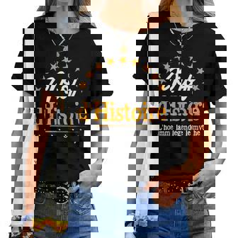 Homme Legende Mythe Professeur D'histoire Homme Cadeau T-shirt femme - Cadeauxyz