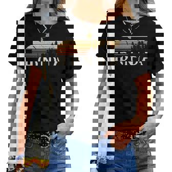 Honda Caintage Evergreenunset 80 Retro T-shirt femme - Cadeauxyz