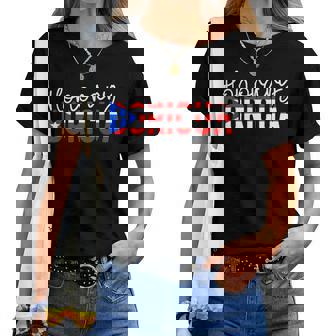 Honorary Boricua Puerto Rico Flag Boricua Husband Wife Women T-shirt - Thegiftio