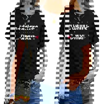 Humour Chiante Fille Amour Attachiante T-shirt femme - Cadeauxyz