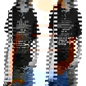 Ich Bin Lokführer Und Kein Frauenarzt Witziges T-shirt Frauen - Seseable