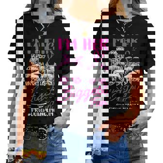 I'm Her Biggest Fan Proud Dance Mom Mum Dancing Mother Women T-shirt - Thegiftio