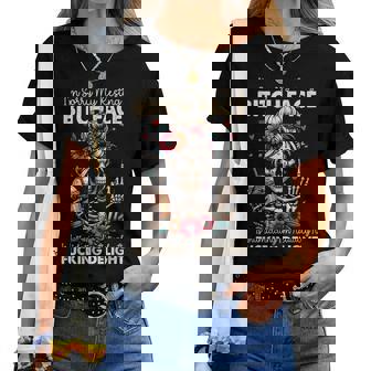 I'm Sorry My Resting BTch Face Is Intimidating Messy Bun Women T-shirt | Seseable CA