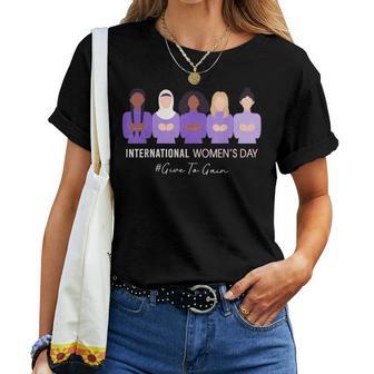 International Women’S Day 2026 March 8 Support Women Women T-shirt - Thegiftio UK