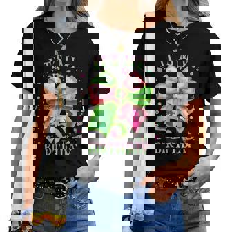 It's My 5Th Birthday Girl Witch Pink And Green 5 Year Old Women T-shirt | Seseable FR