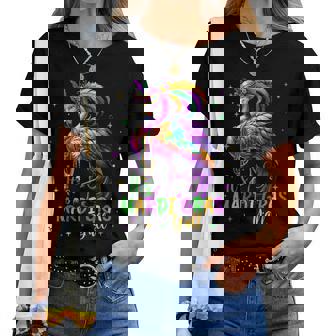 Its Mardi Gras Y'all Flamingo Costume Girls Mardi Gras Women T-shirt - Thegiftio