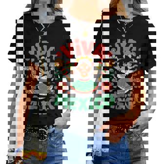 Iva Mexico Jour De L'indépendance Mexicaine T-shirt femme - Cadeauxyz
