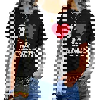 J'aime Ma Copine Coeur Cadeau Humour Amoureux Homme T-shirt femme - Cadeauxyz