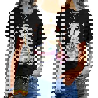 Japanese Ramen Anime Leopard Gecko Reptile Men Women Women T-shirt - Thegiftio