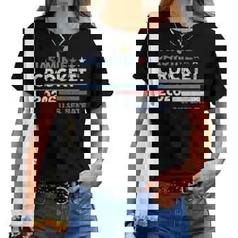 Jasmine Crockett For Texas 2026 Senate Us Senator Women Women T-shirt - Thegiftio